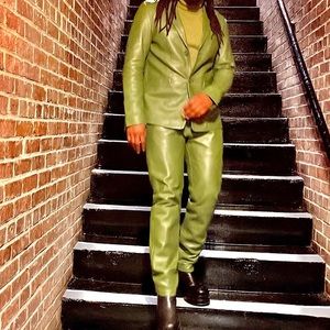 Bolongaro Trevor 100% leather suit